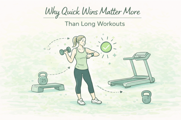 Why Quick Wins Matter More Than Long Workouts