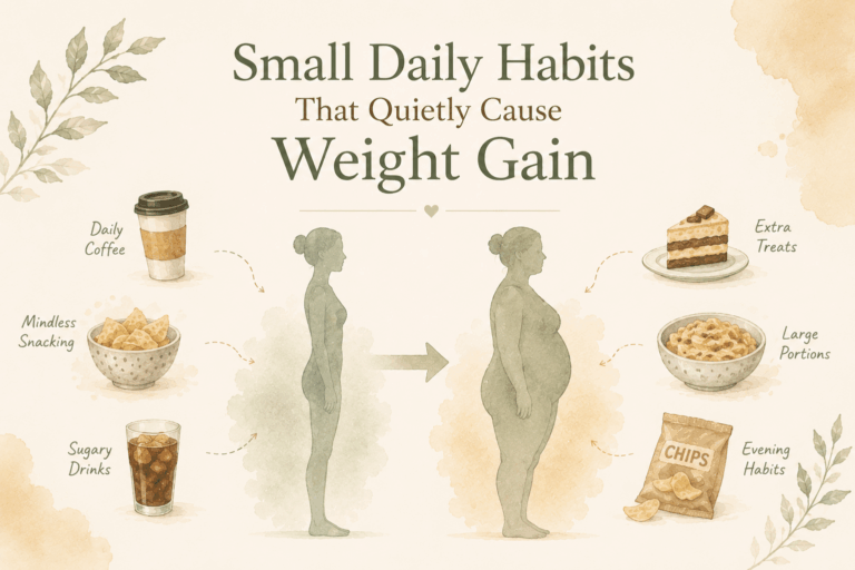 Small Daily Habits That Quietly Cause Weight Gain