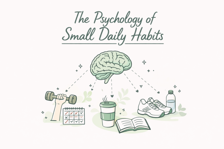 The psychology of small daily habits