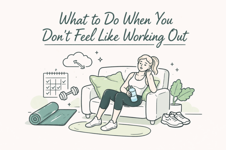What to do when you don’t feel like working out?