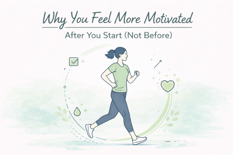 Why You Feel More Motivated After You Start (Not Before)