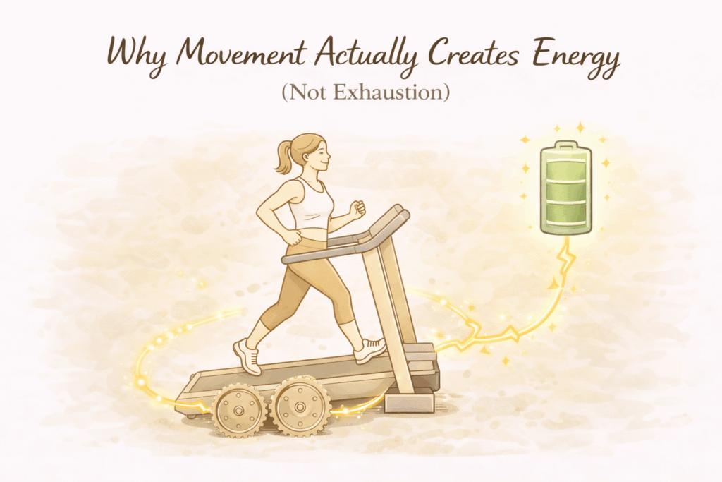 Why Movement Actually Creates Energy (Not Exhaustion)