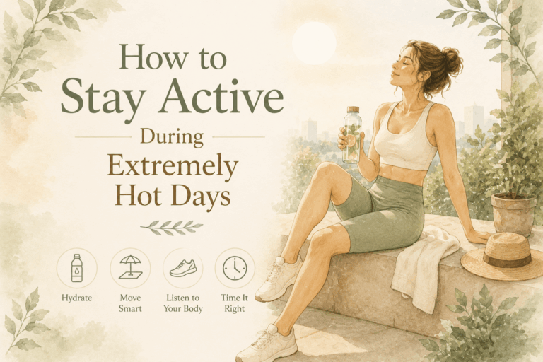 How to Stay Active During Extremely Hot Days
