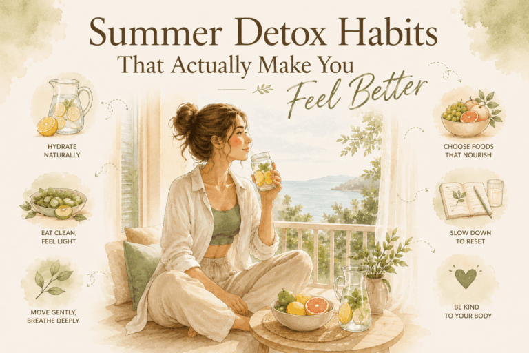 Summer Detox Habits That Actually Make You Feel Better