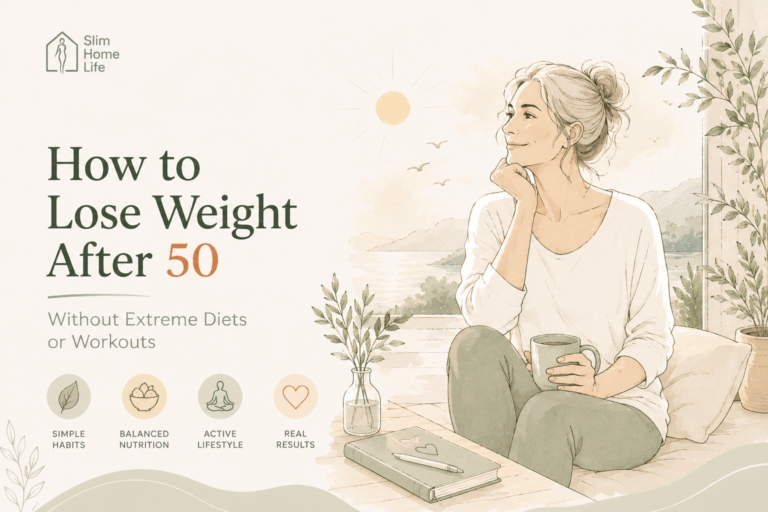 How to Lose Weight After 50 Without Extreme Diets or Workouts