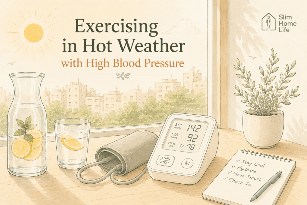 Exercising in Hot Weather with High Blood Preasure