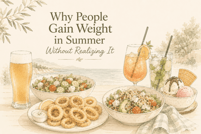 Why People Gain Weight in Summer Without Realizing It